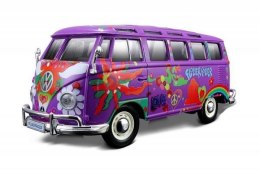 MAISTO 32301-75 Hippie Volkswagen Van Samba fioletowy 1:25