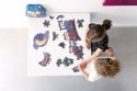 Scratch, Dwustronne Puzzle XL (obrazek 63x40 cm) Sowa "dzień i noc"