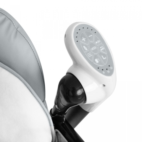 Cascata Carrello krzesełko do karmienia, elektryczny bujaczek, kołyska - Ash Grey