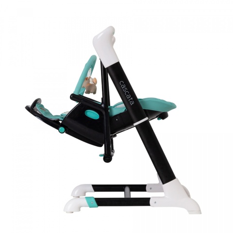 Cascata Carrello krzesełko do karmienia, elektryczny bujaczek, kołyska - Ash Grey