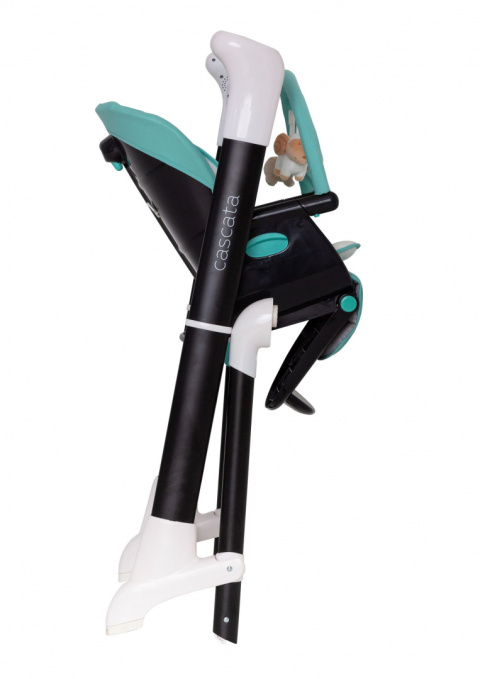 Cascata Carrello krzesełko do karmienia, elektryczny bujaczek, kołyska - Azure Green