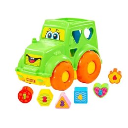 Polesie 89410 Zabawka edukacyjna traktor w siatce mix cena za 1 szt