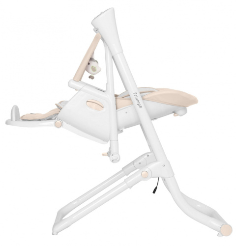Triumph Carrello krzesełko do karmienia, elektryczny bujaczek, kołyska - Cream Beige