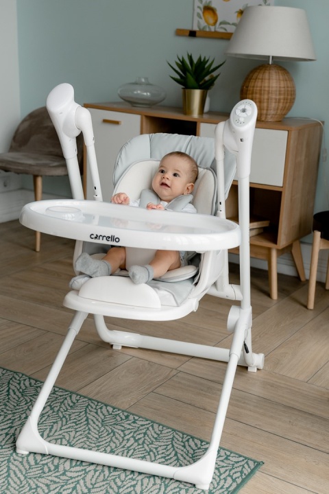 Triumph Carrello krzesełko do karmienia, elektryczny bujaczek, kołyska - Cream Beige