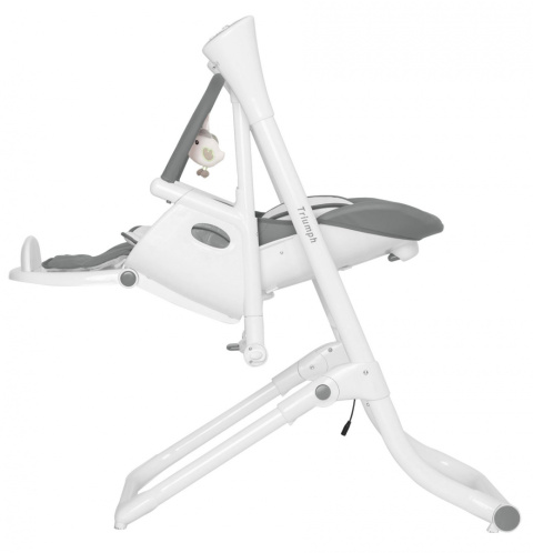 Triumph Carrello krzesełko do karmienia, elektryczny bujaczek, kołyska - Palette Grey