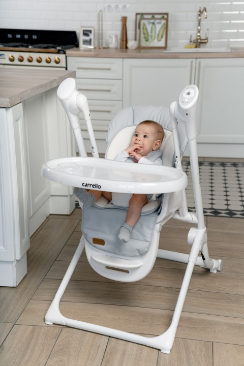 Triumph Carrello krzesełko do karmienia, elektryczny bujaczek, kołyska - Palette Grey