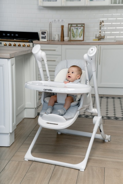 Triumph Carrello krzesełko do karmienia, elektryczny bujaczek, kołyska - Palette Grey