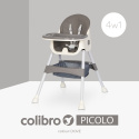 PICOLO Colibro krzesełko do karmienia 4w1 - DOVE