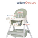 PICOLO Colibro krzesełko do karmienia 4w1 - PASTEL PINK