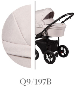 Q9 3w1 Baby Merc wózek dziecięcy z fotelikiem 0m+ kolor Q9/197B