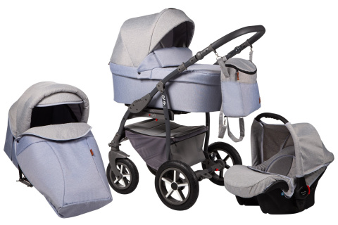 Q9 3w1 Baby Merc wózek dziecięcy z fotelikiem Cosmo i-size kolor Q9/198B