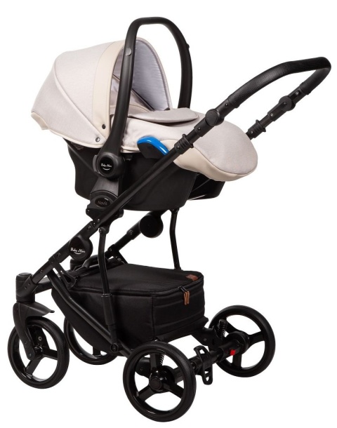 NOVIS 3w1 Baby Merc wózek wielofunkcyjny z fotelikiem Kite 0-13 kg kolor N/NV04/B