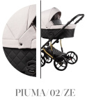 PIUMA Limited 2w1 Baby Merc wózek wielofunkcyjny głęboko-spacerowy kolor PIUMA/02/ZE