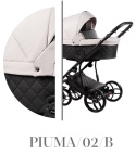 PIUMA 2w1 Baby Merc wózek wielofunkcyjny głęboko-spacerowy kolor PIUMA/02/B