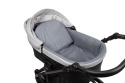 PIUMA Limited 3w1 Baby Merc wózek wielofunkcyjny z fotelikiem Kite 0-13 kg kolor PIUMA/04/JE